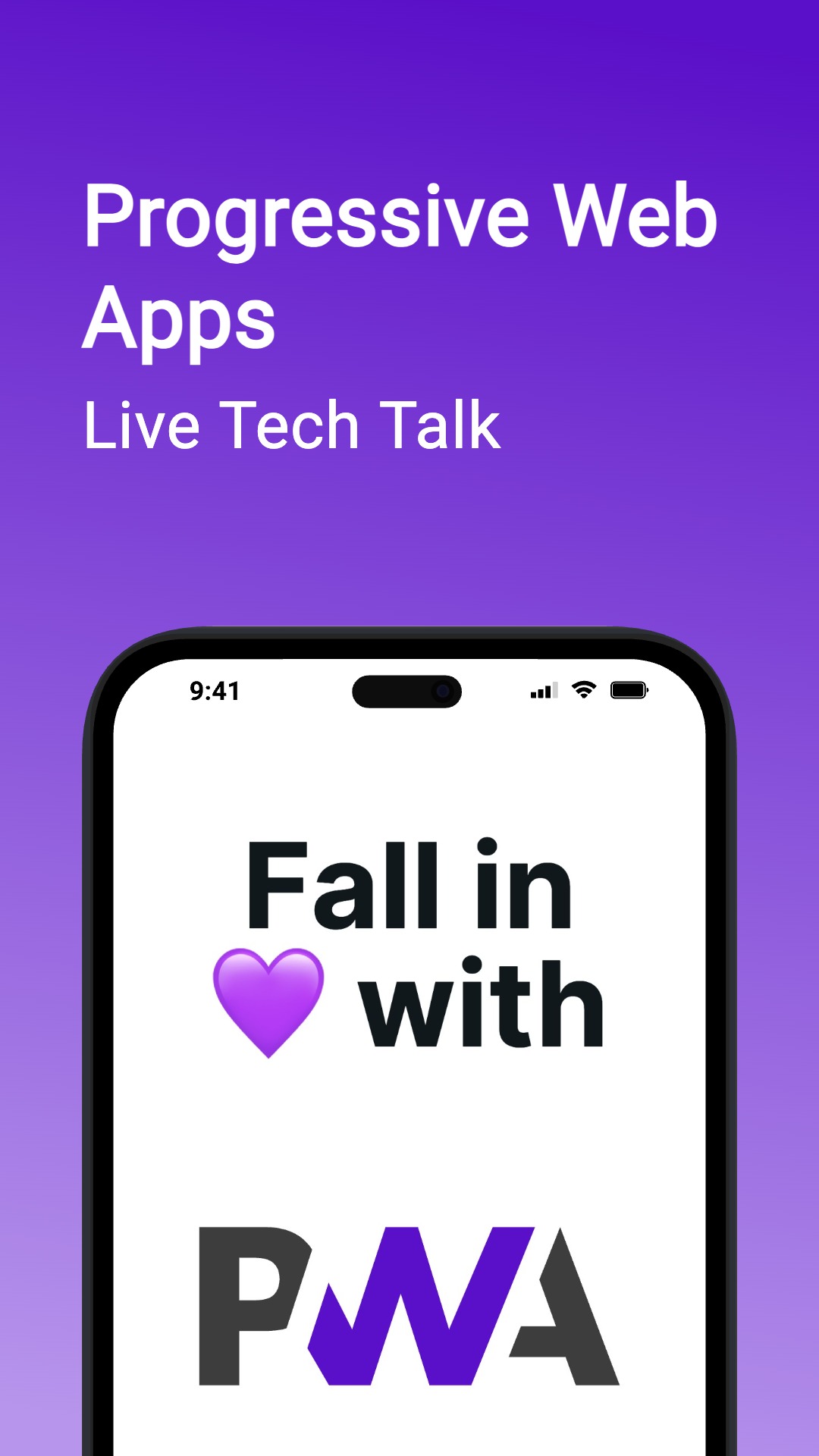PWA Tech Talk screenshot